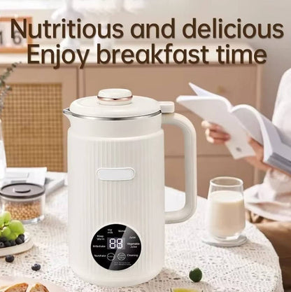Nut Milk Makers Machine 9 Programs, Almond Milk Maker, Soy Milk Maker 35.1 oz with 12 Hour Timer and 10 Steel Blades