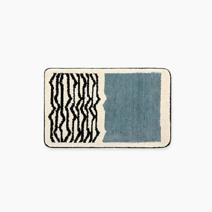 Soren Bath Mat - Non-Slip, Absorbent Polyester Acrylic, Nordic Design