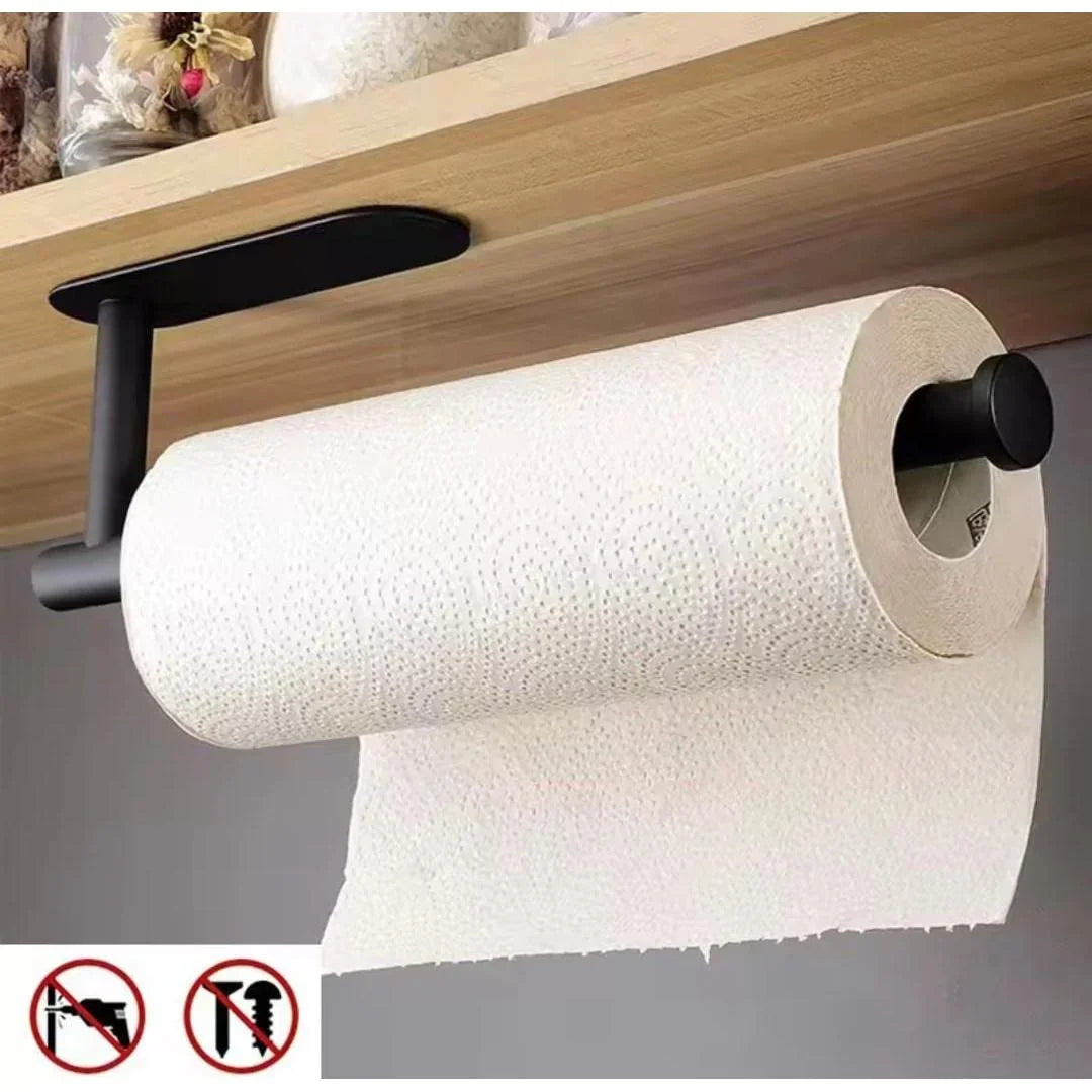 Sorin Paper Towel Holder - Stainless Steel, Wall-Mounted Design