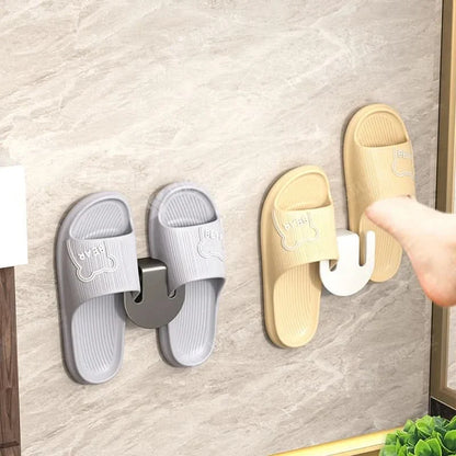 SLIPNEST – Space-Saving Bath Accessory for Slippers & Sandals