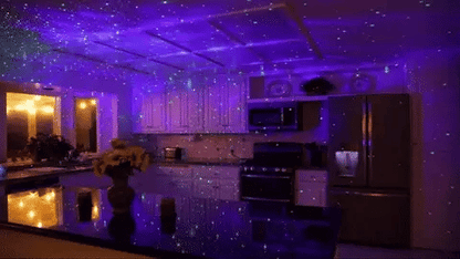 Galaxy Projector for Bedroom with 8 Nebula Effects, Star Projector Night Light with Remote Timer, 360 Degree Ambient Light