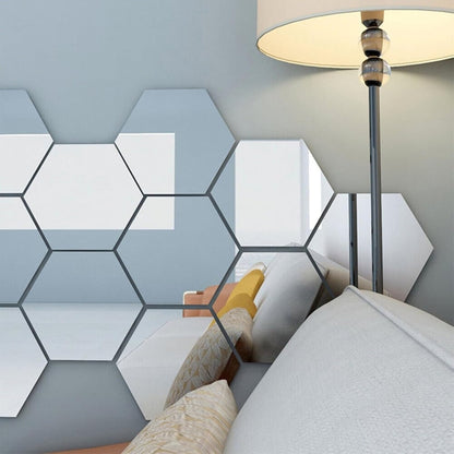 Shatter-Proof Mirror Film Self-Adhesive Reflective Sheet for Walls Doors Furniture Safety 20x39 inches Trim-to-Fit PET Plastic Home Decor Ki