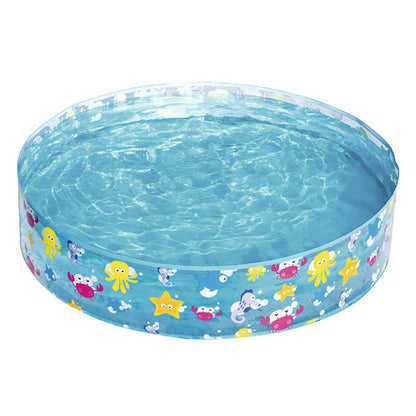 Ortekor Splash Haven | Inflatable Kiddie Pool with Maritime Motif for Endless Summer Fun