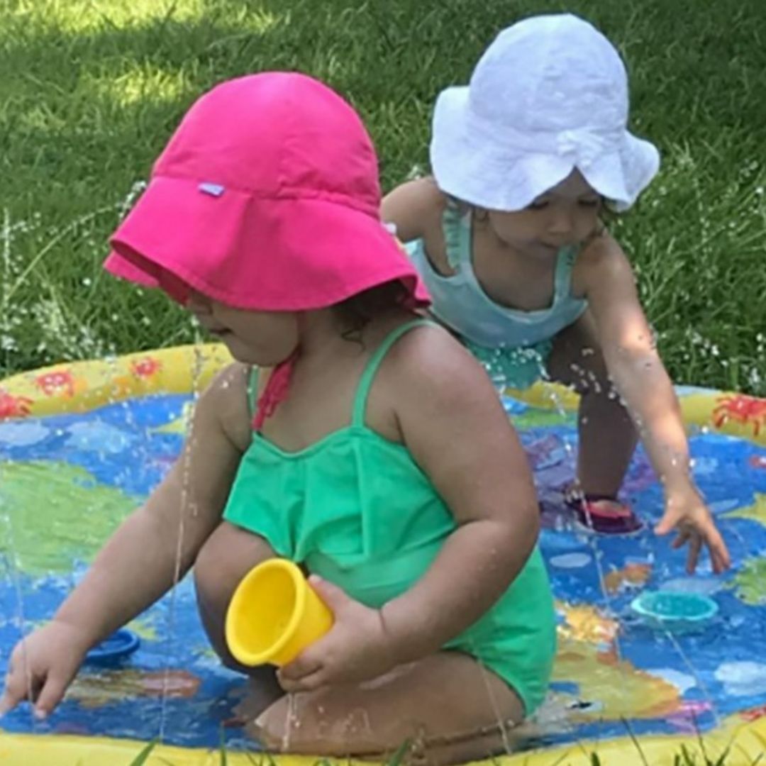 Ortekor Splash Mat for Kids | Water Play Mat with Easy Setup | Fun Summer Activity for Backyard