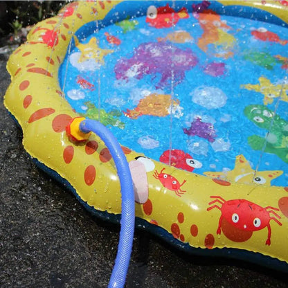 Ortekor Splash Mat for Kids | Water Play Mat with Easy Setup | Fun Summer Activity for Backyard