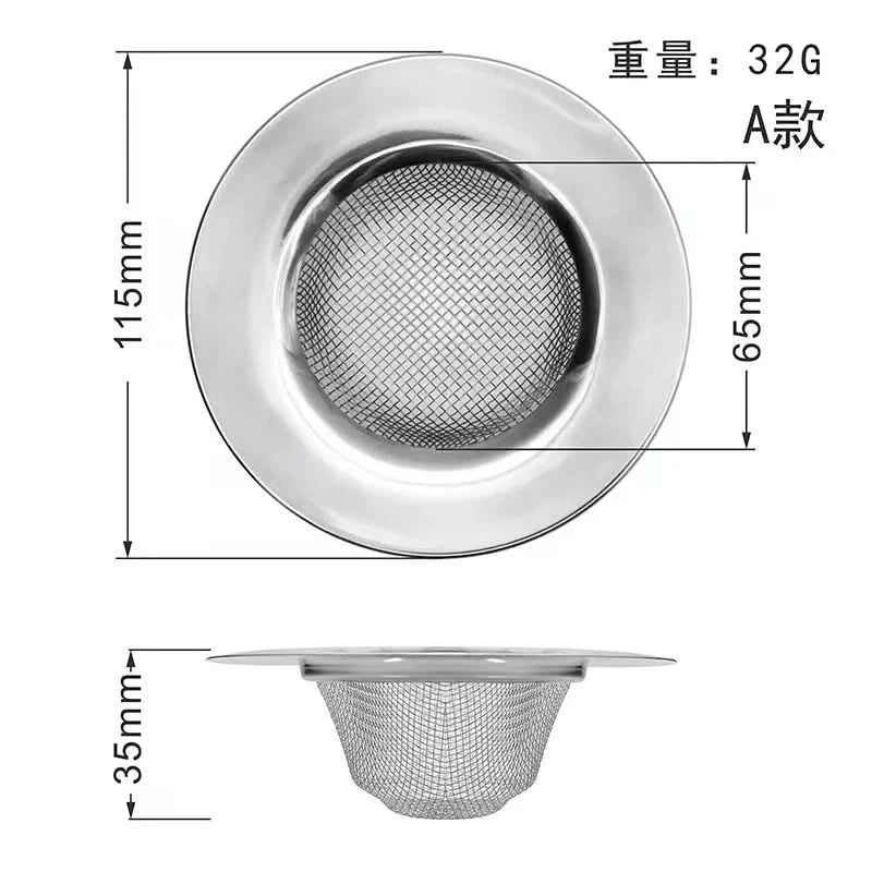 DRAINOVA – Stainless Steel Sink Drain Strainer