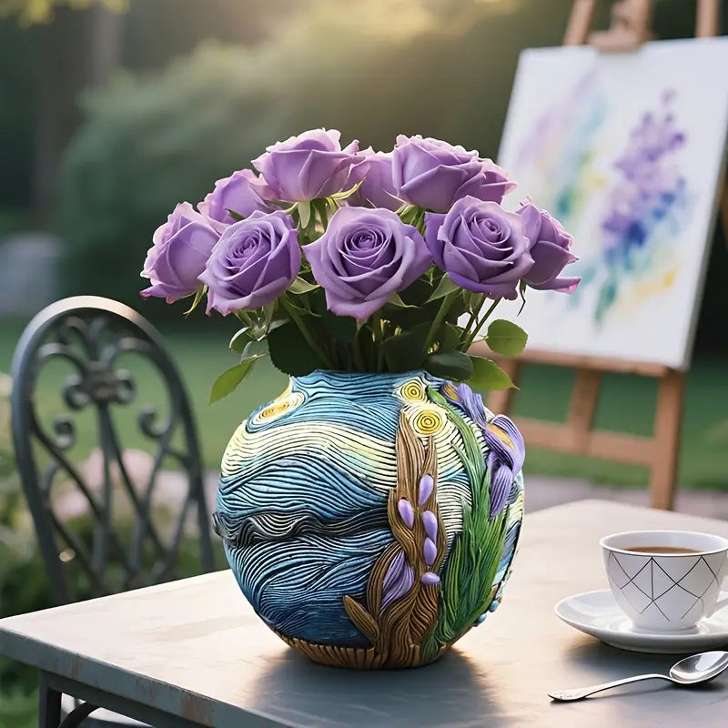 Starry Bloom™ – Van Gogh Vase