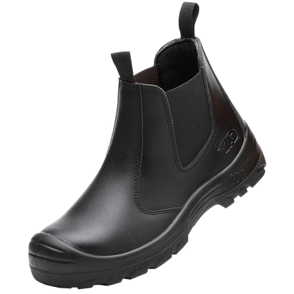 Steel Toe Work Boots Orthopedic Safety Shoes Anti-Fatigue with Arch Support for Construction Warehouse Factory