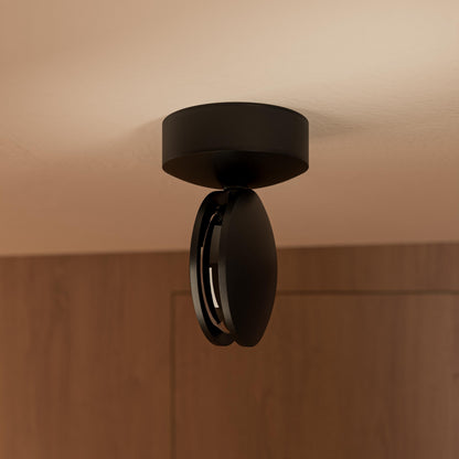 Dual-Beam Rotating Wall Light Fixture with Adjustable 360° Swivel Head for Living Room Bedroom Hallway Accent Illumination