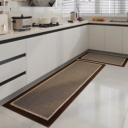 Anti-Fatigue Kitchen Runner Rug with Non-Slip Backing – Cushioned Floor Mat for Cooking & Standing – Polypropylene Hallway Runner