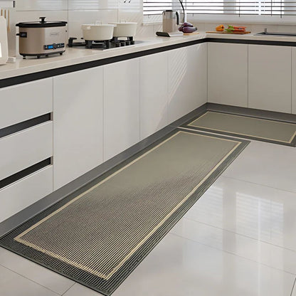 Anti-Fatigue Kitchen Runner Rug with Non-Slip Backing – Cushioned Floor Mat for Cooking & Standing – Polypropylene Hallway Runner