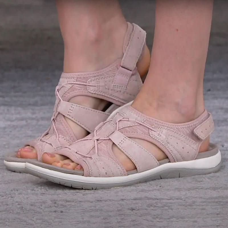 Women's Triple-Arch Support Sandals with Contoured Footbed & Adjustable Straps for All-Day Comfort, Walking & Standing