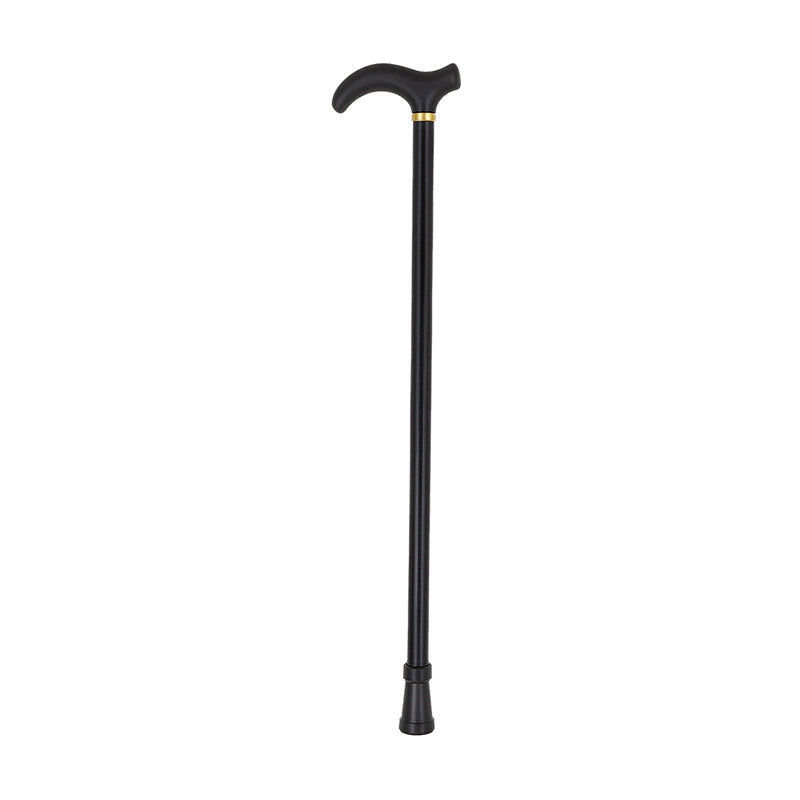 Height-Adjustable Aluminum Walking Cane with Non-Slip Rubber Tip for Everyday Stability and Support