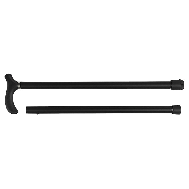 Height-Adjustable Aluminum Walking Cane with Non-Slip Rubber Tip for Everyday Stability and Support
