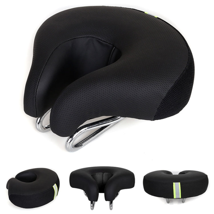 Ergonomic Pressure-Relief Bike Seat with Extra Cushioning for Mountain and Road Cycling