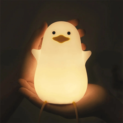 Rechargeable Silicone Kids Night Light 6 in Cordless Dimmable LED Lamp Nursery Bedroom Baby Toddler Safe Touch Control Animal Shapes