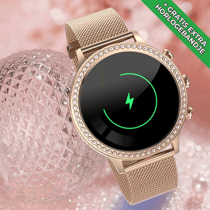 Health Tracking Smartwatch with Heart Rate Monitor, Blood Pressure & Sleep Analysis for Daily Fitness & Wellness