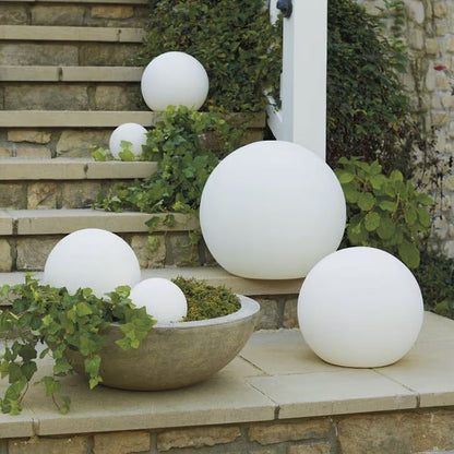 GLOWSPHERE – Illuminated Outdoor Sphere for Modern Garden Decor