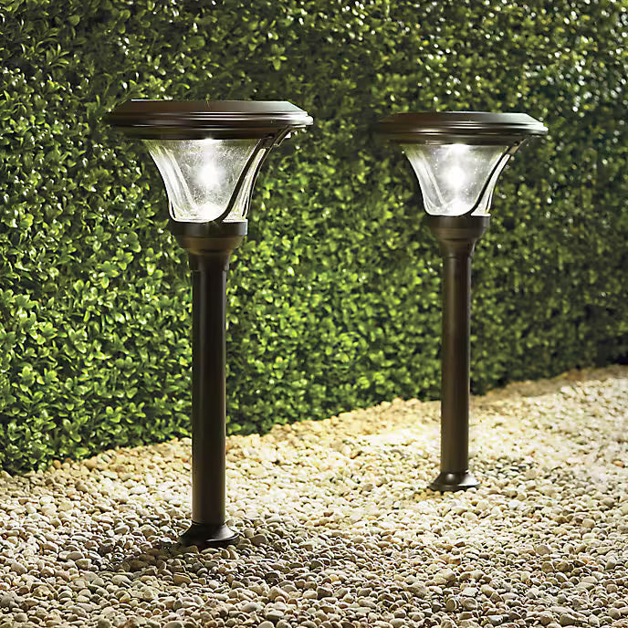 SUNNEST – Waterproof Solar Stake Lights for Outdoor Decor
