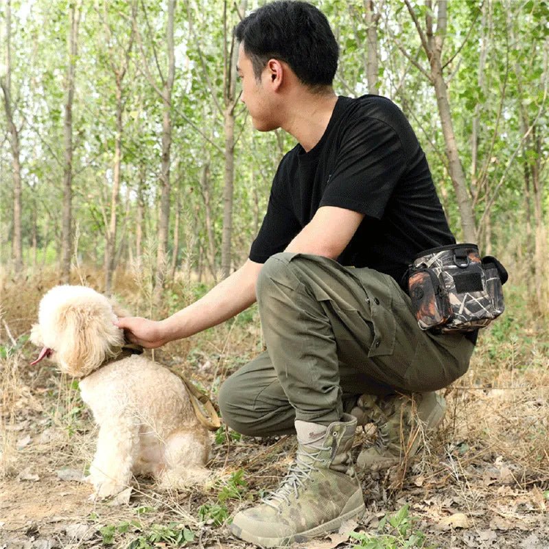 TacticalPouch | Dog Treat Pouch with Quick Access Design | Versatile Training Bag for Walks and Snacks