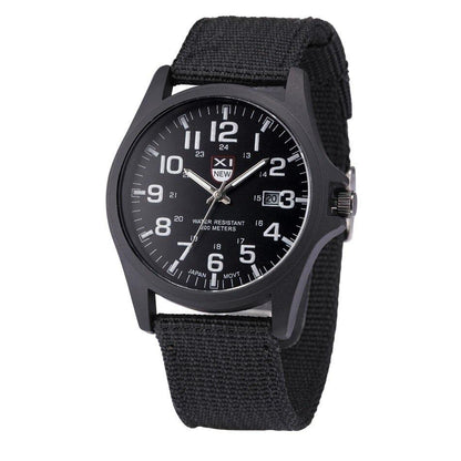 Rugged Outdoor Sports Watch with Luminous Display & Dive Rating – Military-Style Timepiece for Hiking, Training & Field Use