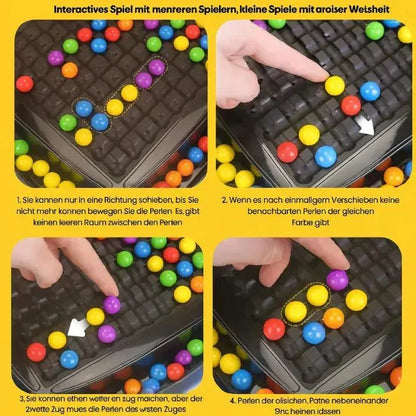 Two-Player Logic Puzzle Tabletop Game with Color Matching — Builds Focus & Strategic Planning for Kids Ages 4+ & Adults