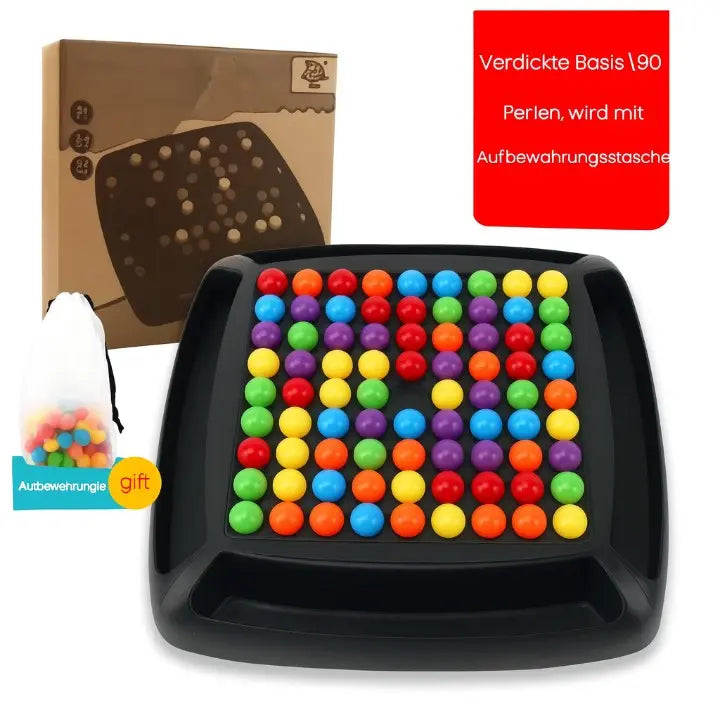 Two-Player Logic Strategy Board Game for Kids & Adults – Builds Critical Thinking & Problem-Solving Skills with 80 Colorful Pieces