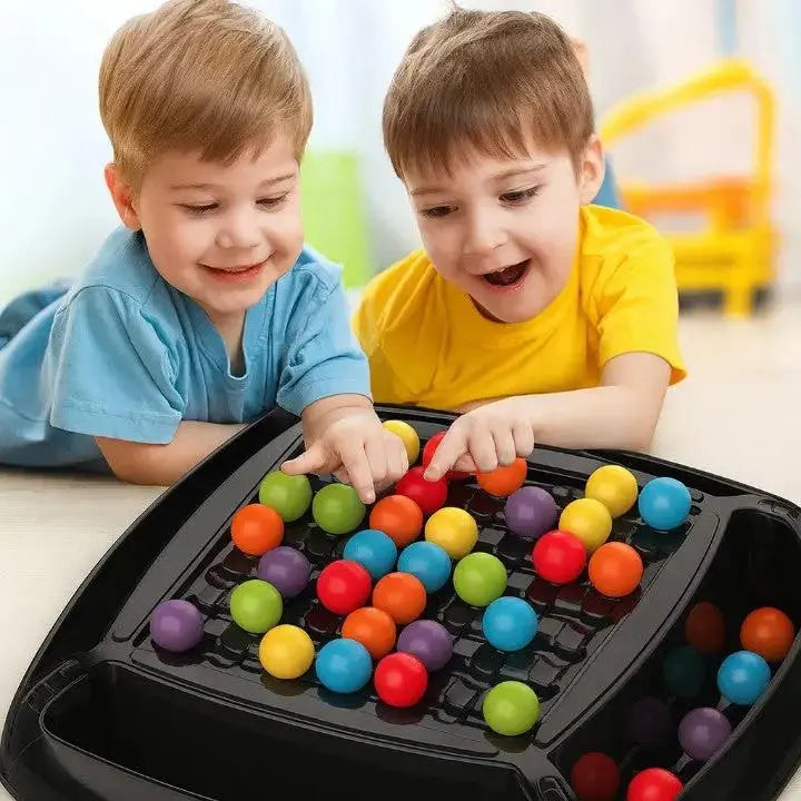 Two-Player Logic Strategy Board Game for Kids & Adults – Builds Critical Thinking & Problem-Solving Skills with 80 Colorful Pieces
