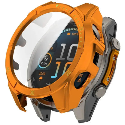 Protective Case & Screen Guard for Garmin Fenix 8 & Descent Mk3i Smartwatch
