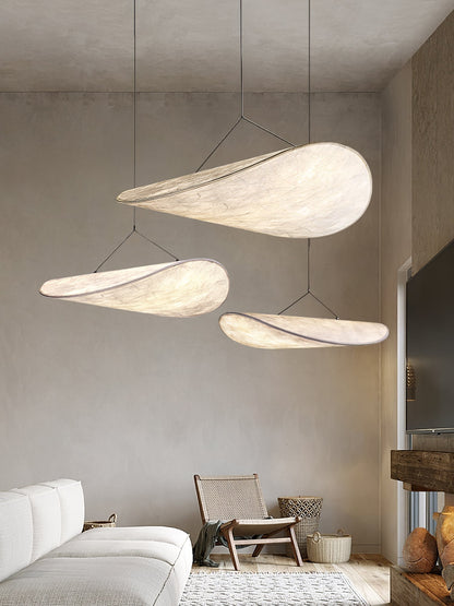 Oversized Paper Drum Shade Hanging Light Fixture Adjustable Height Contemporary Kitchen Island Chandelier Dining Room Ceiling Suspension Lam