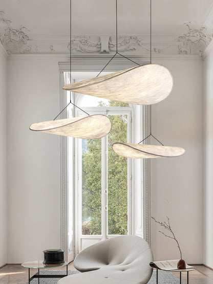 Oversized Paper Drum Shade Hanging Light Fixture Adjustable Height Contemporary Kitchen Island Chandelier Dining Room Ceiling Suspension Lam