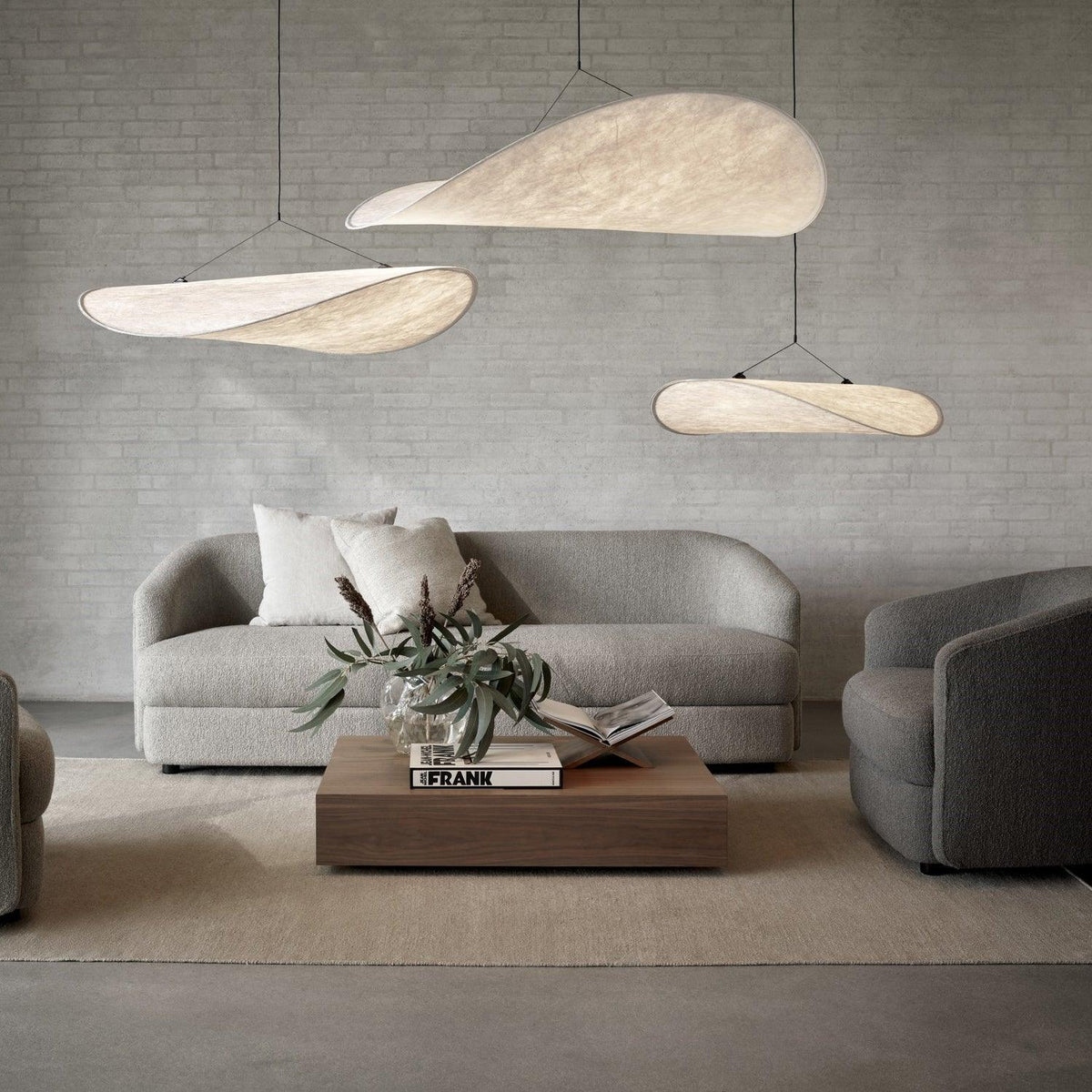 Oversized Paper Drum Shade Hanging Light Fixture Adjustable Height Contemporary Kitchen Island Chandelier Dining Room Ceiling Suspension Lam