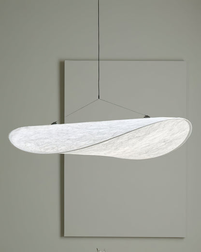 Oversized Paper Drum Shade Hanging Light Fixture Adjustable Height Contemporary Kitchen Island Chandelier Dining Room Ceiling Suspension Lam