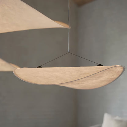 Oversized Paper Drum Shade Hanging Light Fixture Adjustable Height Contemporary Kitchen Island Chandelier Dining Room Ceiling Suspension Lam