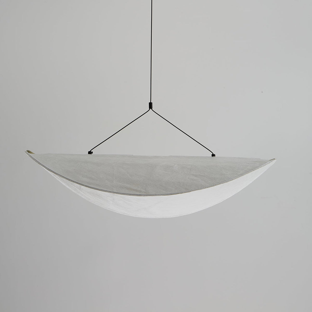 Cloud Paper Ceiling Fixture 24-Inch Hanging Lamp Modern Overhead Lighting for Dining Kitchen Living Room Adjustable Height LED