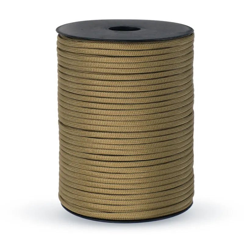 TerraStrong | Paracord de grado militar de 100 m con resistencia de 550 lb | Cuerda versátil para supervivencia al aire libre