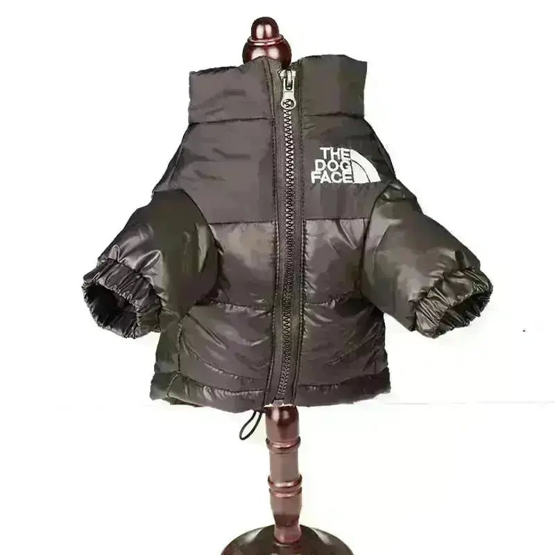 Insulated Windproof Dog Winter Coat with Soft Fleece Lining for Cold Weather Protection, Outdoor Walks & Active Play