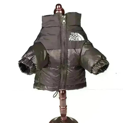 Insulated Windproof Dog Winter Coat with Soft Fleece Lining for Cold Weather Protection, Outdoor Walks & Active Play