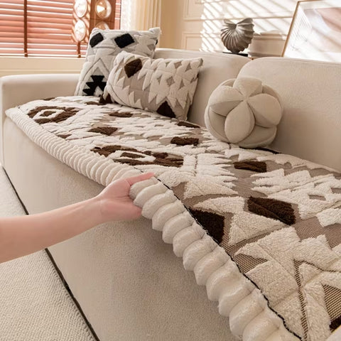 Funda para sofá Tundra - Acolchada, afelpada y gruesa, protección apta para mascotas