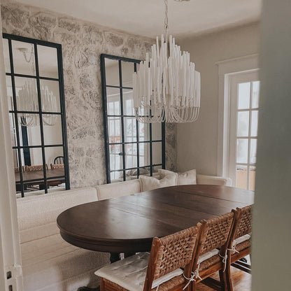 Layered Stick Pendant Light Fixture Metal Construction Adjustable Height Dining Room Entryway Foyer Modern Overhead Illumination Statement P