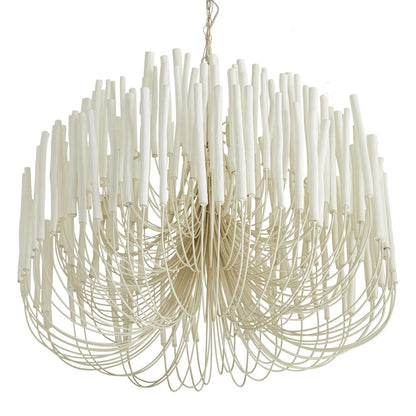Layered Stick Pendant Light Fixture Metal Construction Adjustable Height Dining Room Entryway Foyer Modern Overhead Illumination Statement P