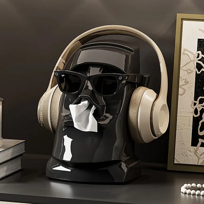 Moai Box™ - Tissue & Storage Accent