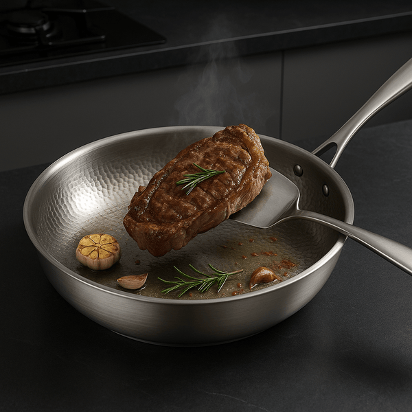 STEELARA – Titanium Frying Pan Scratch Resistant Nonstick Cookware