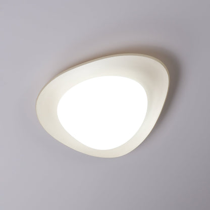 Flush Mount Ceiling Light Botanical Leaf Design Green 16 Inch Adjustable LED for Bedroom Kitchen Dining Room Natural Decor