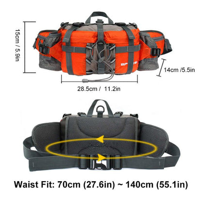 TrailBlazer | Hip Bag for Hiking with Adjustable Belt & Waterproof Design for Ultimate Convenience