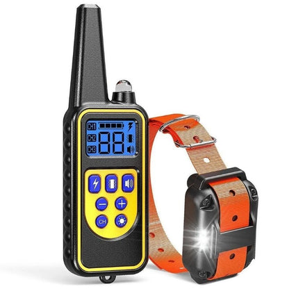 Training Collar for Hunting Dogs with Waterproof Design & Ergonomic Transmitter | Enhanced Control for Effective Training