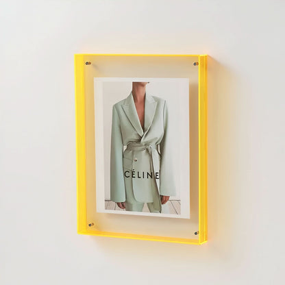 CLEARVUE – Transparent Acrylic Photo Frame Minimalist Design