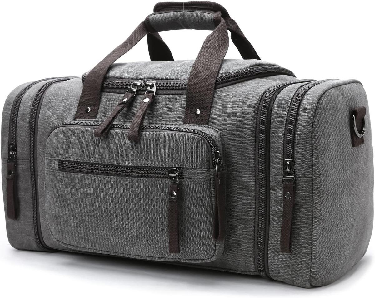 TravelMate | Expandable Duffle Bag with Adjustable Capacity for Versatile Travel