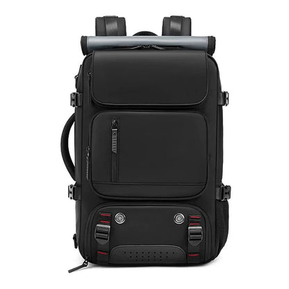 JETPACKER – Large Waterproof Travel Backpack USB Charging Port
