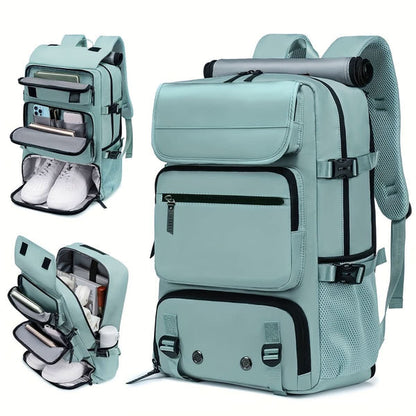 JETPACKER – Large Waterproof Travel Backpack USB Charging Port